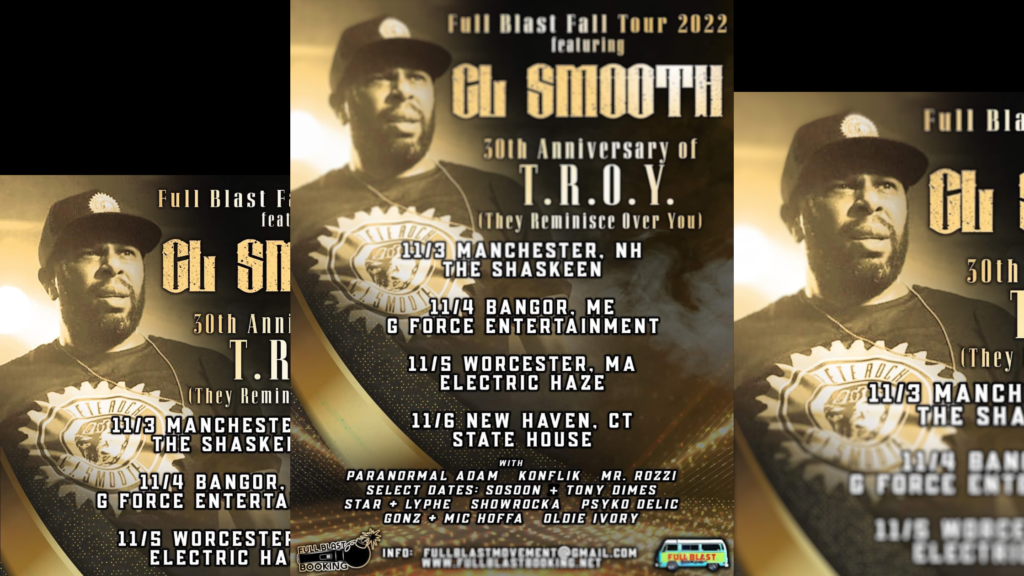 C.L. Smooth - Full Blast Booking